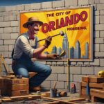 albañil trabajando en orlando